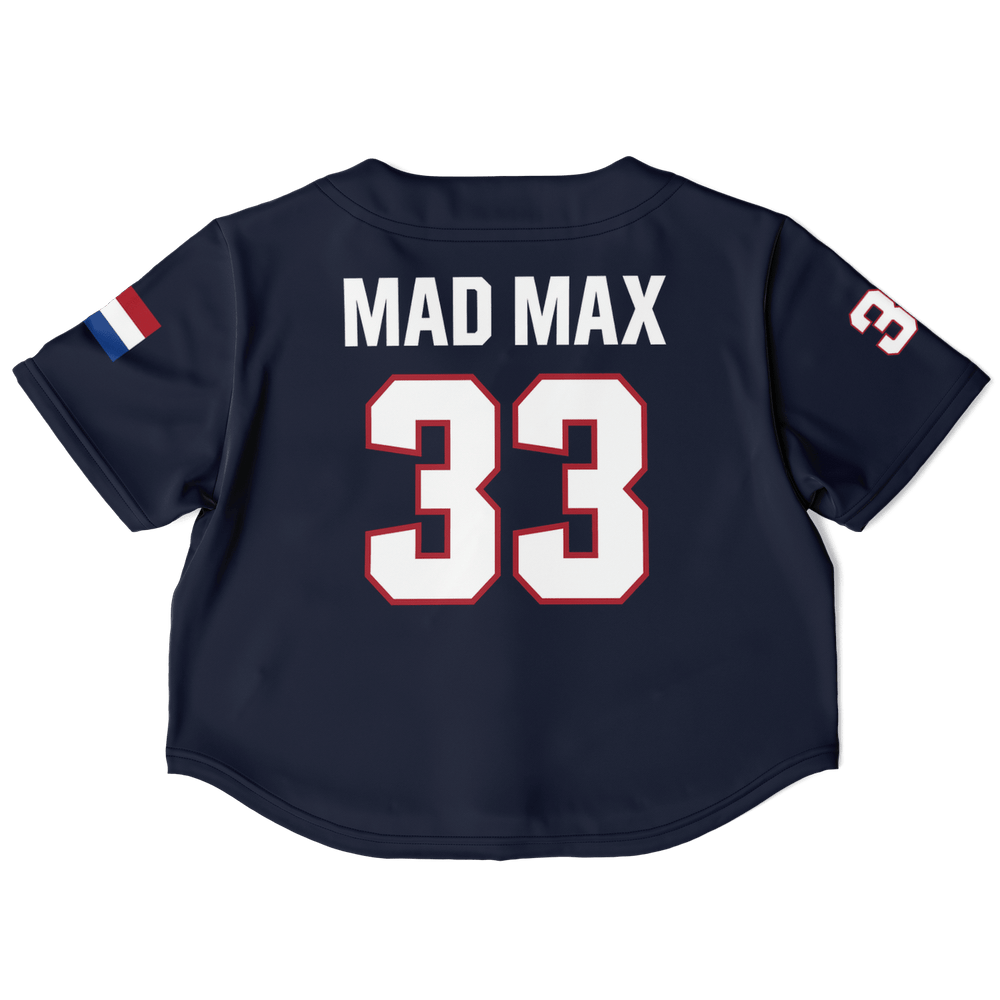 Mad Max - Cobalt Crop Top Jersey - Furious Motorsport