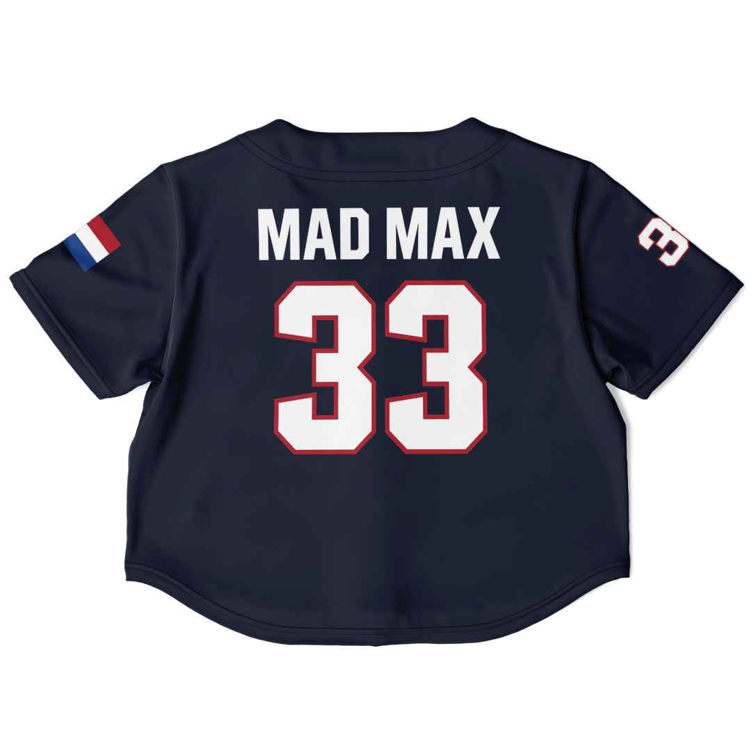 Mad Max - Cobalt Crop Top Jersey - Furious Motorsport