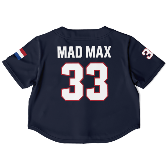 Mad Max - Cobalt Crop Top Jersey - Furious Motorsport