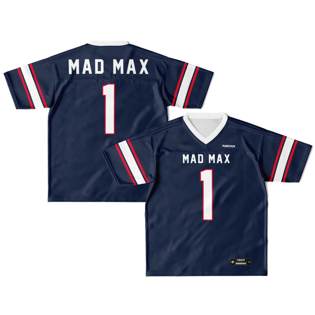 Mad Max Football Jersey - Cobalt - Furious Motorsport