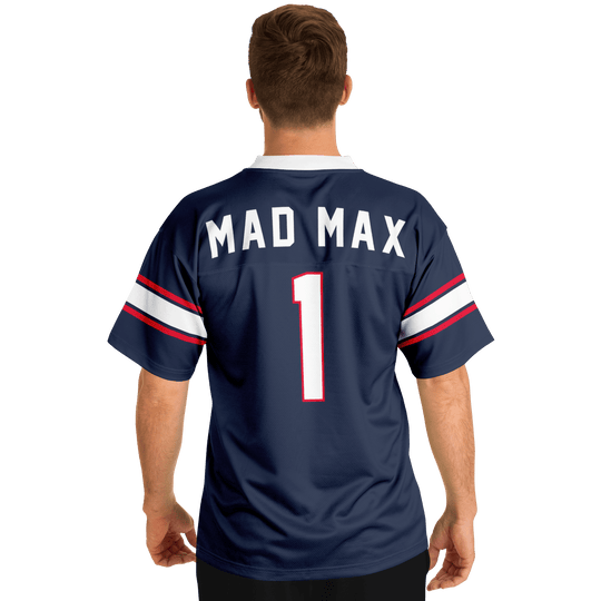 Mad Max Football Jersey - Cobalt - Furious Motorsport