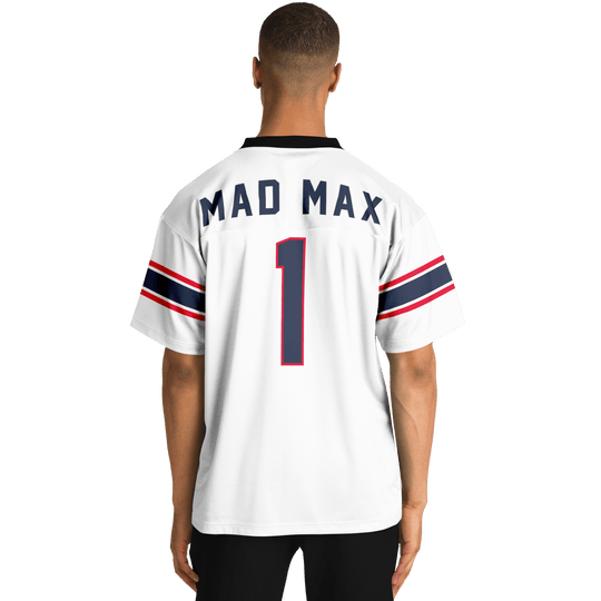 Mad Max Football Jersey - White - Furious Motorsport