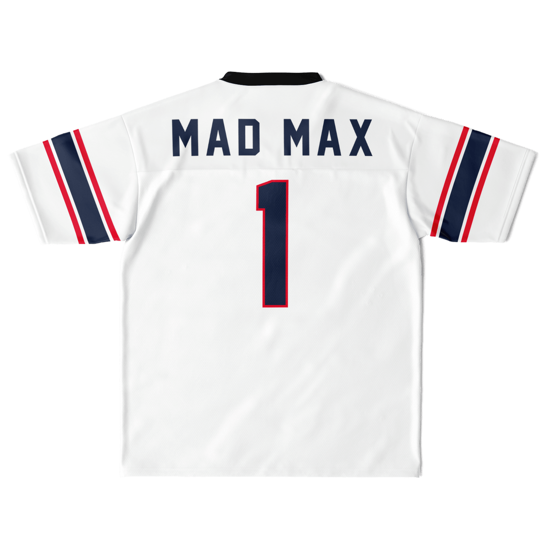 Mad Max Football Jersey - White - Furious Motorsport