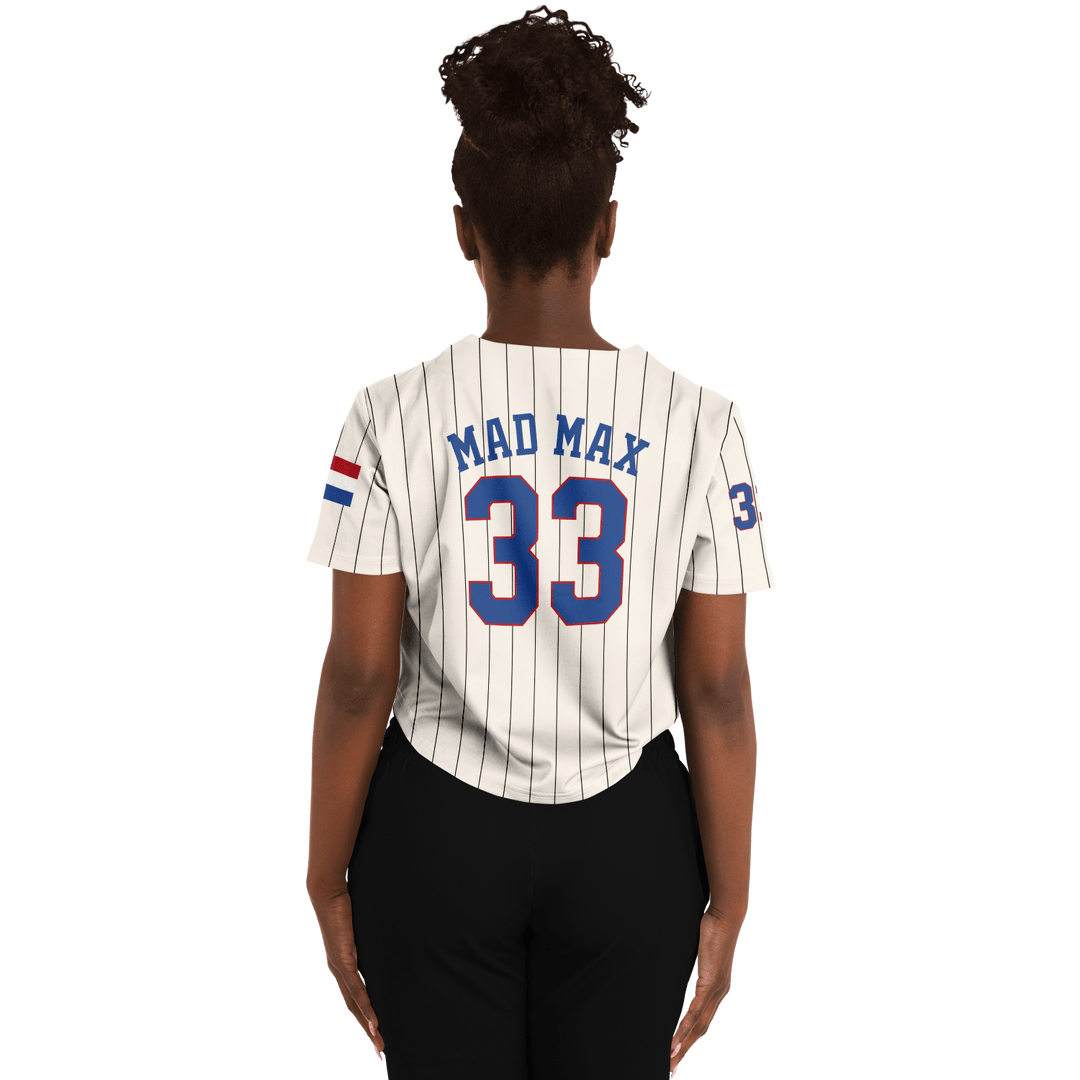 Mad Max - Vintage Off-White Crop Top Jersey - Furious Motorsport