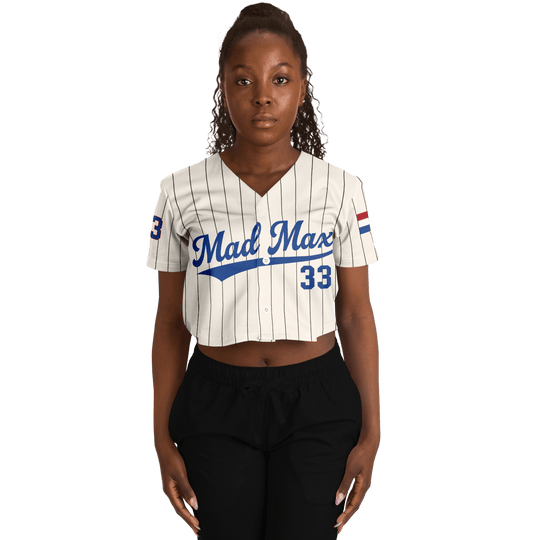 Mad Max - Vintage Off-White Crop Top Jersey - Furious Motorsport