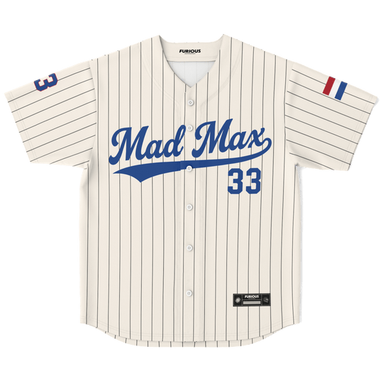 Mad Max - Vintage Off-White Jersey - Furious Motorsport