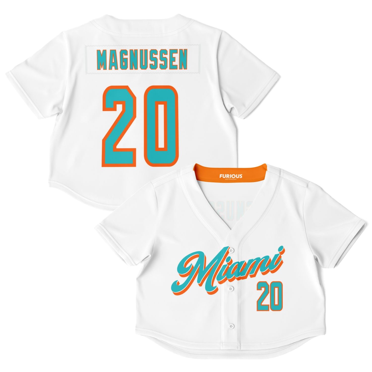 Magnussen - Miami 305 Home Crop Top – Furious Motorsport