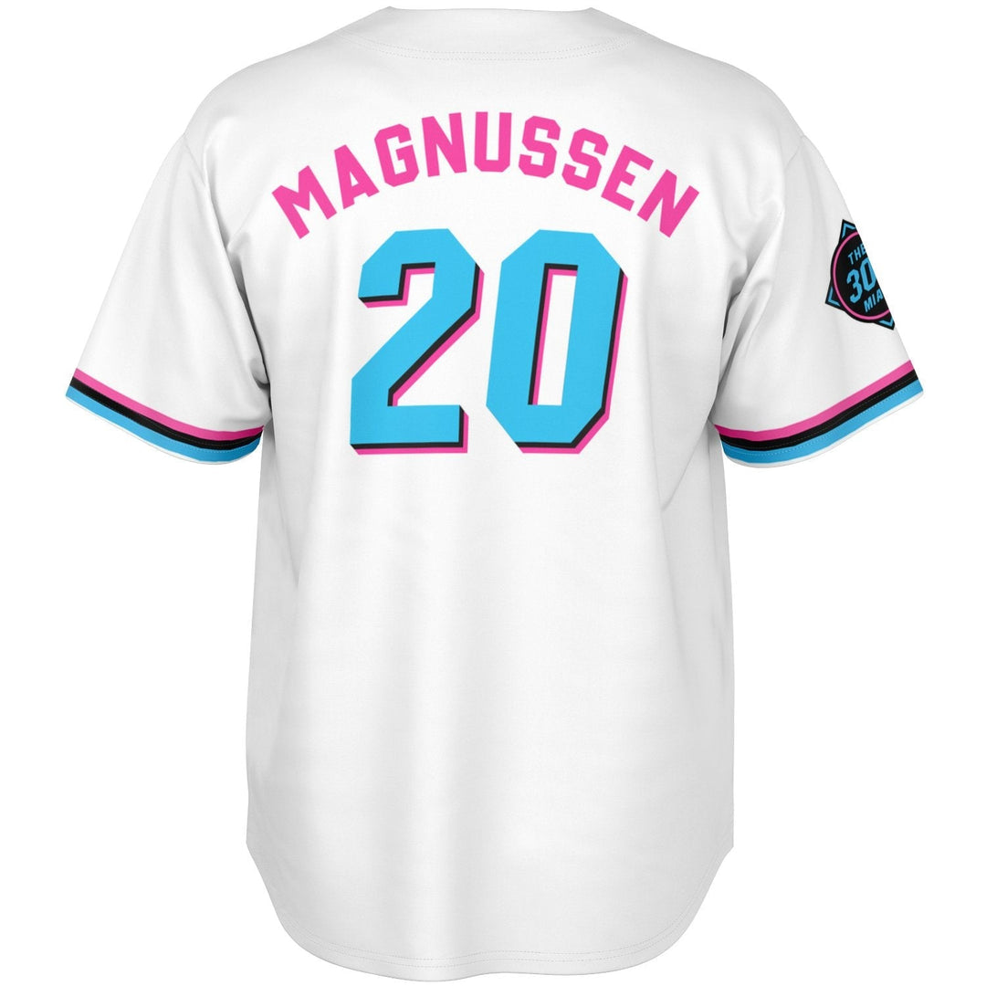 Magnus Miami Magnussen - Miami Vice Home Jersey (Clearance) – Furious Motorsport