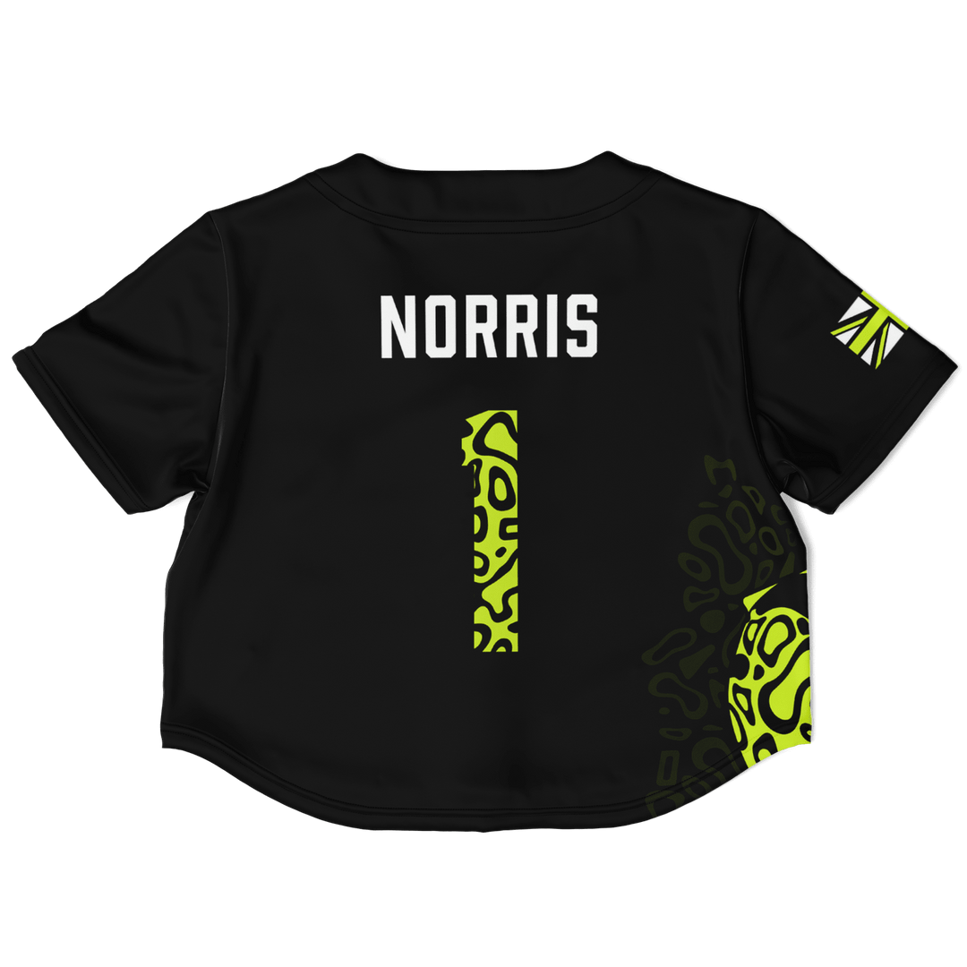 Norris - Carbon Black Fluro Helmet Crop Top 2026 - Furious Motorsport