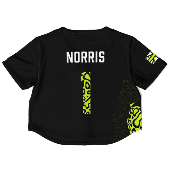 Norris - Carbon Black Fluro Helmet Crop Top 2026 - Furious Motorsport