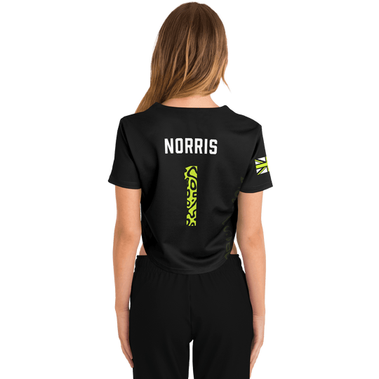 Norris - Carbon Black Fluro Helmet Crop Top 2026 - Furious Motorsport
