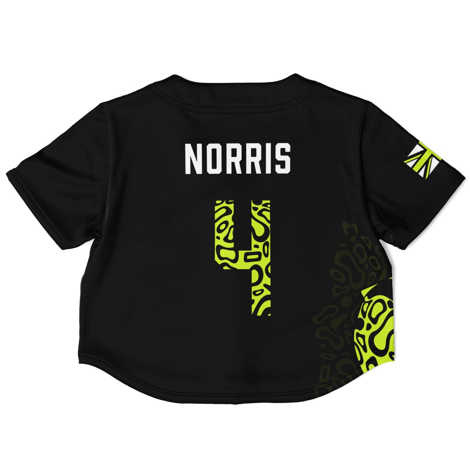 Norris - Carbon Black Fluro Helmet Crop Top – Furious Motorsport