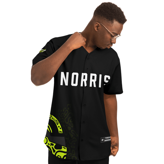 Norris - Carbon Black Fluro Helmet Jersey 2026 - Furious Motorsport
