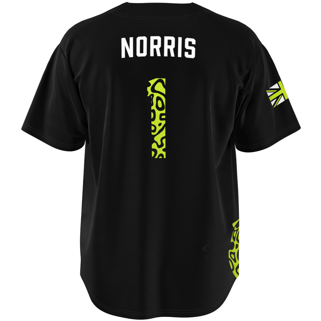 Norris - Carbon Black Fluro Helmet Jersey 2026 - Furious Motorsport
