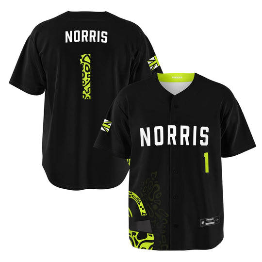 Norris - Carbon Black Fluro Helmet Jersey 2026 - Furious Motorsport