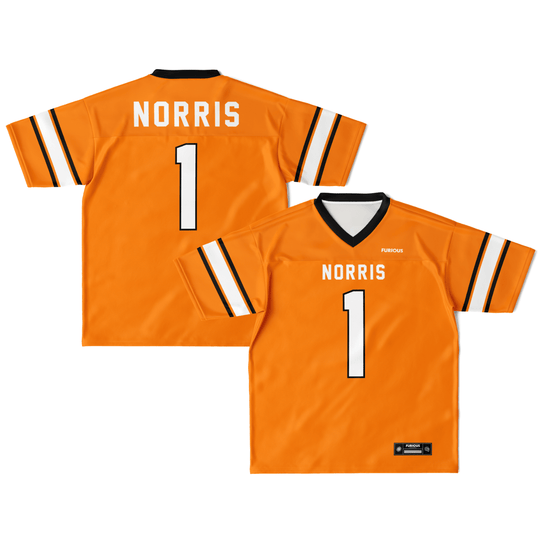 Norris - Papaya Alternate Football Jersey - Furious Motorsport
