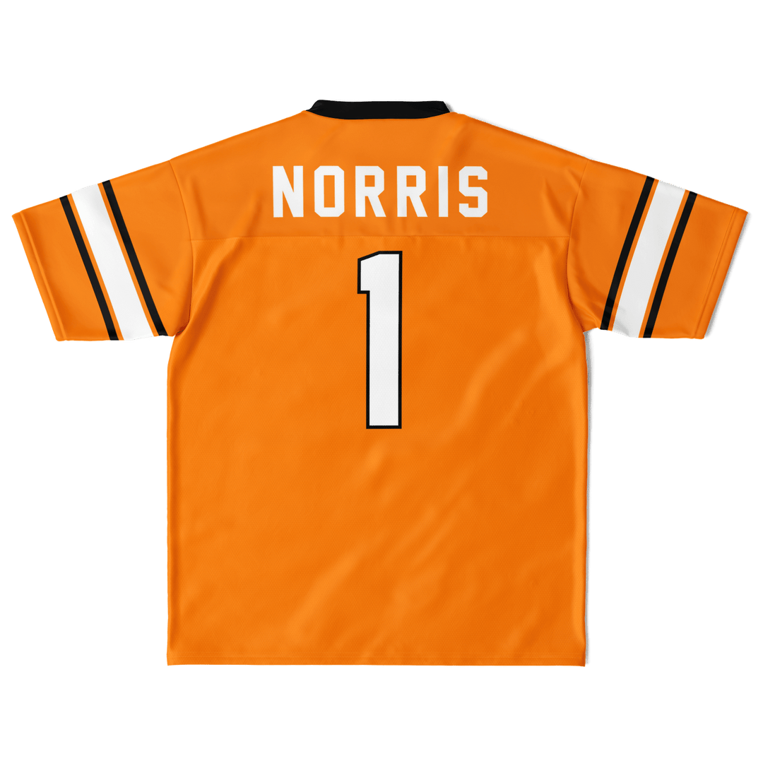 Norris - Papaya Alternate Football Jersey - Furious Motorsport