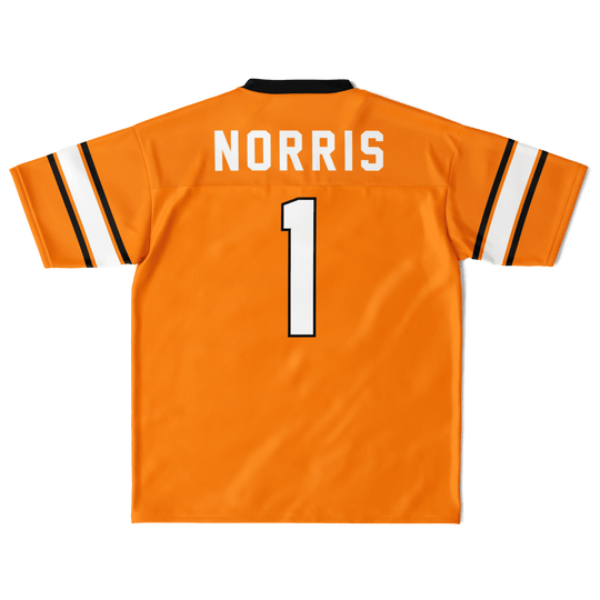 Norris - Papaya Alternate Football Jersey - Furious Motorsport