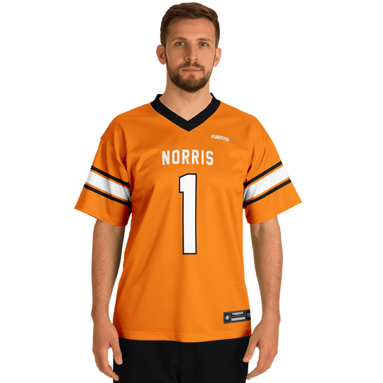 Norris - Papaya Alternate Football Jersey - Furious Motorsport