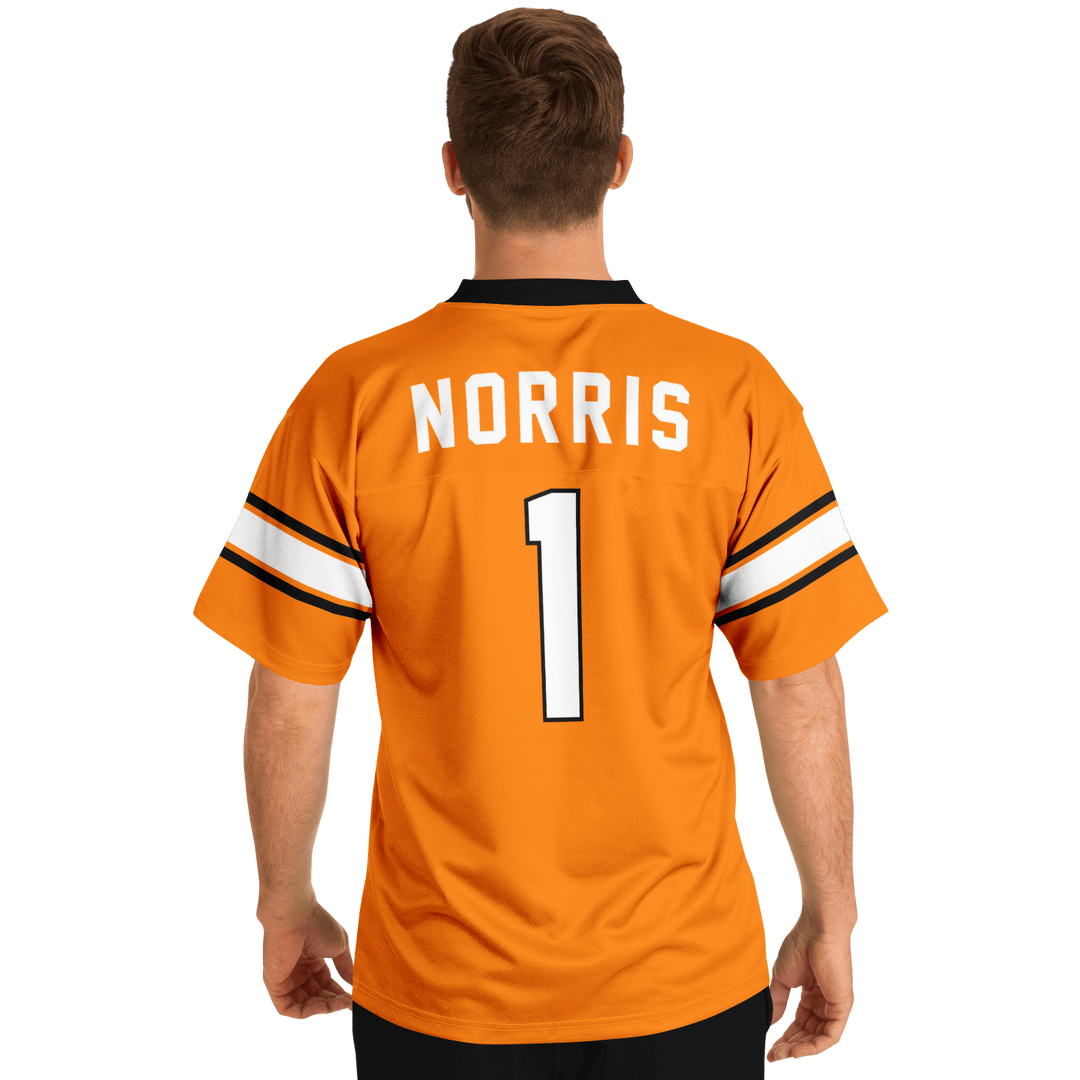 Norris - Papaya Alternate Football Jersey - Furious Motorsport