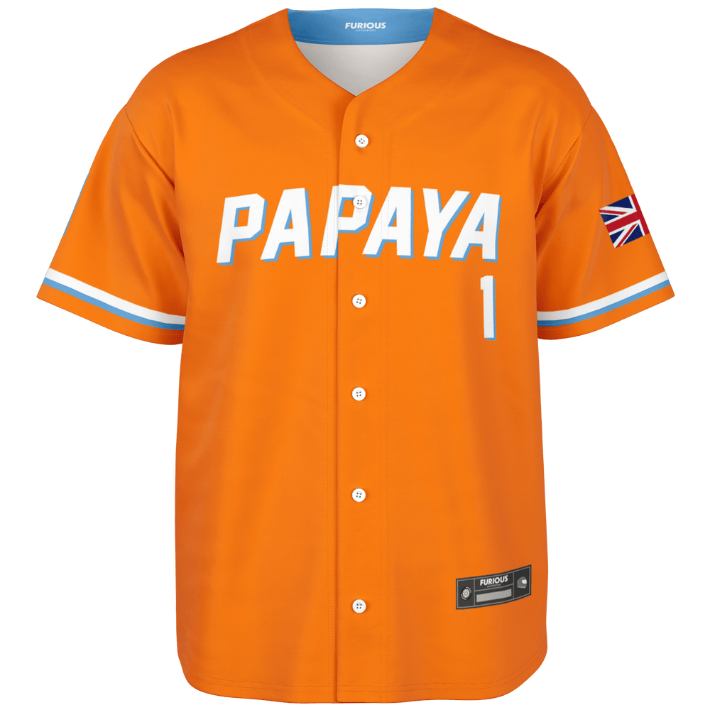 Norris - Papaya Alternate Jersey 2026 - Furious Motorsport