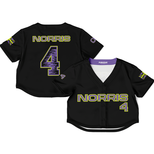 Norris - Purple Sector Crop Top - Furious Motorsport