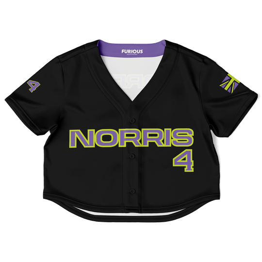 Norris - Purple Sector Crop Top - Furious Motorsport