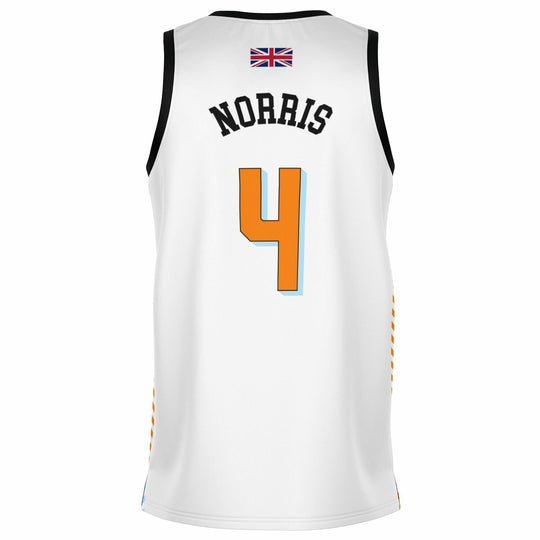 Norris - White Overtake Edition Jersey (Clearance) - Furious Motorsport
