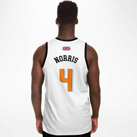 Norris - White Overtake Edition Jersey (Clearance) - Furious Motorsport