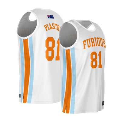 Piastri - Home White Classic Edition Jersey - Furious Motorsport