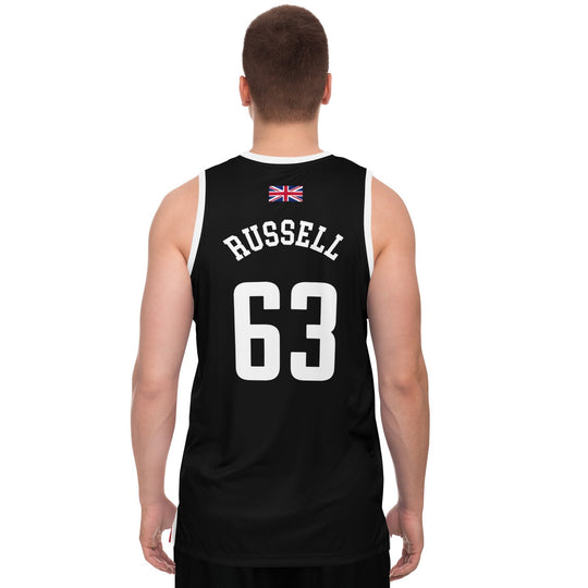 Russell - Black Downforce Edition Jersey (Clearance) - Furious Motorsport