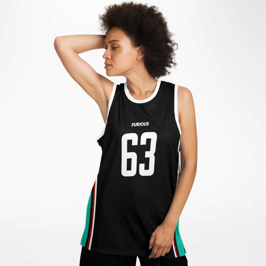 Russell - Black Downforce Edition Jersey (Clearance) - Furious Motorsport