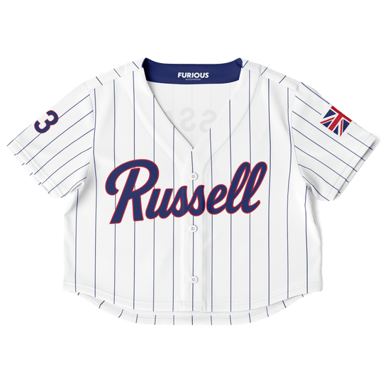 Russell - Britannia Crop Top - Furious Motorsport
