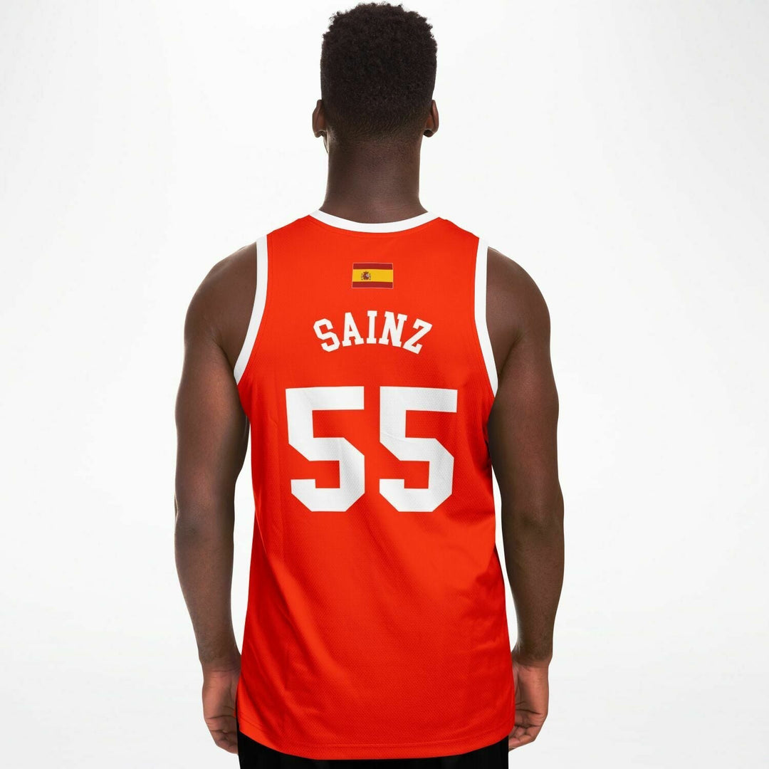 Sainz - Away Red Classic Edition Jersey (Clearance) - Furious Motorsport