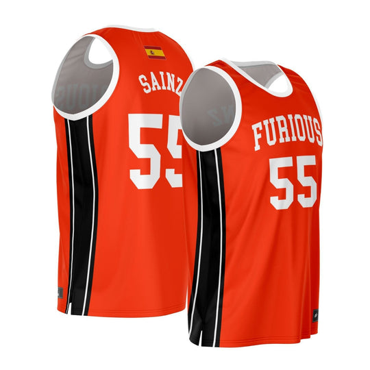 Sainz - Away Red Classic Edition Jersey (Clearance) - Furious Motorsport