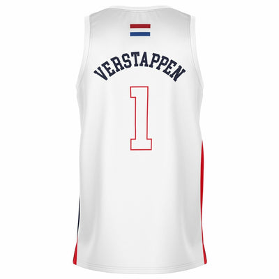 Verstappen - Home White Classic Edition Jersey - Furious Motorsport